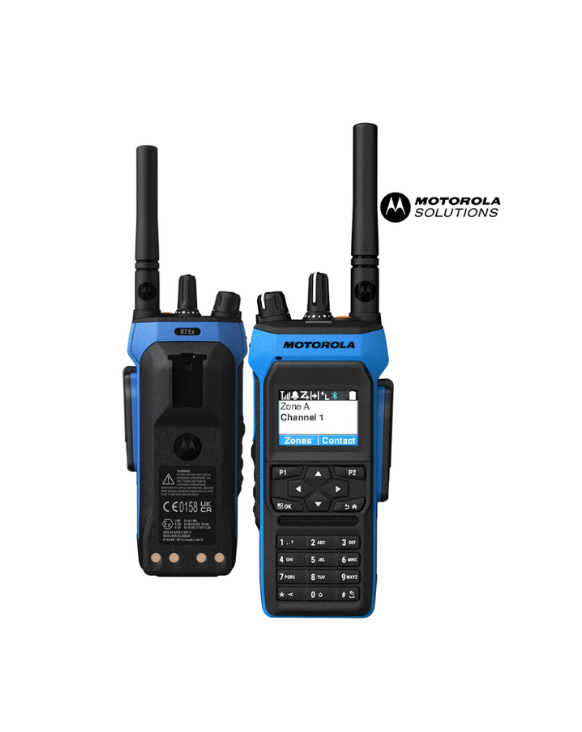 MOTOTRBO R7Ex Rádio bidirecional portátil com certificação ATEX