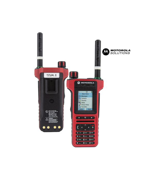 Rádios portáteis MTP8000Ex series TETRA